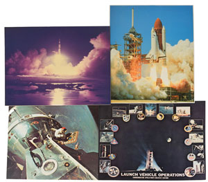Lot #8120  NASA Collection of Posters and Oversized Photos - Image 3