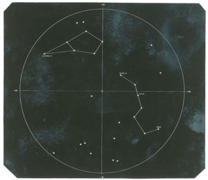 Lot #8312 Jim McDivitt's Apollo 9 Flown Star Chart