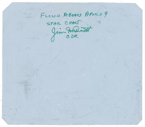 Lot #8312 Jim McDivitt's Apollo 9 Flown Star Chart - Image 2