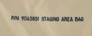 Lot #8498  Spacehab Module Large Staging Area Bag - Image 3