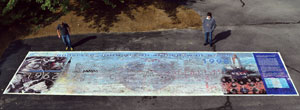 Lot #8523  STS-95 Commemoration Multi-Signed Banner - Image 2