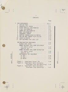 Lot #8090  Apollo 16 CSM EXP/EVA Checklist Manual - Image 3