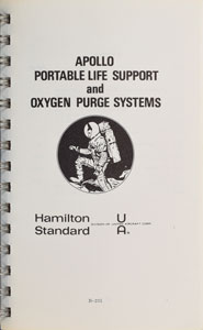 Lot #8123  Apollo Set of (3) Portable Life Support and Oxygen Purge Systems Manuals