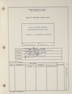 Lot #8043  Apollo 12-15 'Extravehicular Mobility Unit' Operations Handbook - Image 2