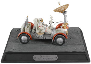 Lot #8225  Apollo 15 'Code 3' Lunar Rover Model - Image 1