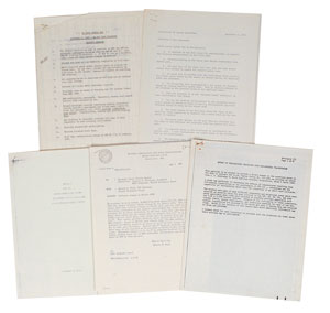 Lot #8306 Wally Schirra Document Archive - Image 3
