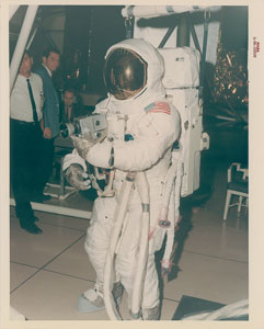 Lot #8022  Apollo 11: Armstrong Original Vintage NASA Photograph