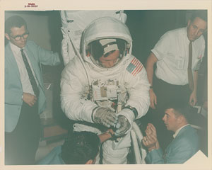 Lot #8026  Apollo 11: Armstrong Original Vintage NASA Photograph