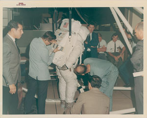 Lot #8031  Apollo 11: Armstrong Original Vintage NASA Photograph