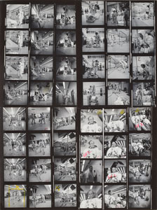 Lot #8044  Apollo 12 Set of (4) Original Photo Contact Sheets