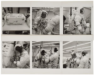 Lot #8059  Apollo 13 Set of (6) Original Vintage Photographs - Image 1