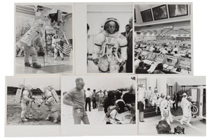 Lot #8071  Apollo 14 Set of (6) Original Vintage Photographs