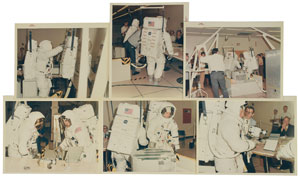 Lot #8045  Apollo 12 Set of (6) Original Vintage Photographs