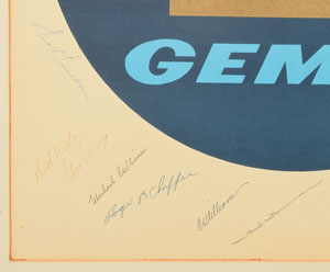 Lot #8224  Gemini Lithograph Signed By (30) Group 1, 2, and 3 Astronauts - Image 5