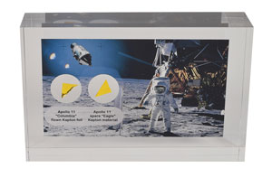 Lot #8323  Apollo 11 Kapton Foil Fragments - Image 1