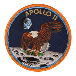 Lot #8332 Neil Armstrong Apollo 11 Patch