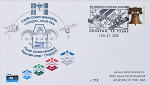 Lot #8467  ISS Flown Cover