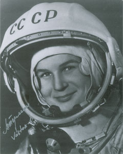 Lot #8189 Valentina Tereshkova Signed Photograph
