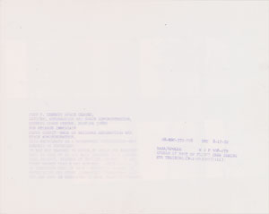 Lot #8109  Apollo 17 Back-Up Crew Pair of Original Photo Contact Sheets - Image 3