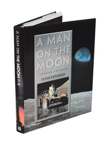 Lot #8253  Apollo Astronaut Multi-Signed 'A Man on the Moon' Three-Book Set - Image 4