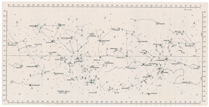 Lot #8405 Dave Scott's Apollo 15 Lunar Orbit-Flown Star Chart - Image 1