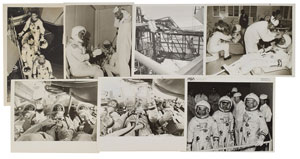 Lot #8296  Apollo 1 Set of (7) Original Photographs - Image 1