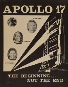 Lot #8110  Apollo 17 Collection of Ephemera - Image 3