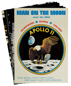 Lot #8040  Apollo 11 Collection of Ephemera