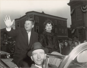 Lot #18 John and Jacqueline Kennedy 1958 Photograph - Image 1