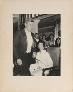 Lot #29 John and Jacqueline Kennedy Oversized Photograph - Image 1