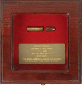 Lot #123 Jack Ruby Bullet Fired From the Gun That