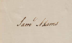 Lot #238 Samuel Adams - Image 2