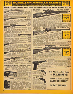 Lot #115 Lee Harvey Oswald: Klein's Sporting Goods Catalog - Image 2