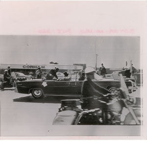 Lot #69 John F. Kennedy Motorcade Photographs - Image 1