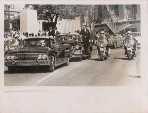Lot #69 John F. Kennedy Motorcade Photographs - Image 2