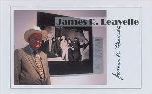 Lot #126  Kennedy Assassination: Jack Ruby and James Leavelle Telegram and Signed Photo - Image 2