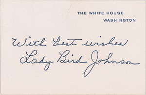 Lot #83 Lyndon B. Johnson Condolence Cards - Image 3