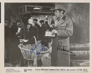 Lot #820 Audrey Hepburn and Rex Harrison