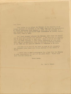Lot #109 Lee Harvey Oswald: John G. Tower Archive - Image 7