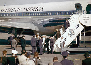 Lot #52 John F. Kennedy’s Air Force One Passenger Manifest - Image 2
