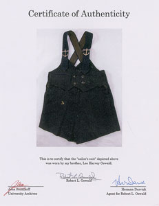 Lot #101 Lee Harvey Oswald's Baby Outfit - Image 3