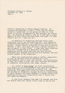 Lot #97 Richard Nixon Typed Letter Signed - Image 2