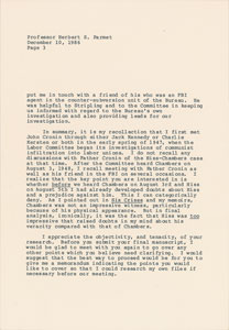 Lot #97 Richard Nixon Typed Letter Signed - Image 3