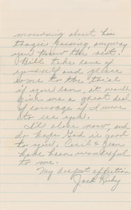 Lot #127 Jack Ruby Autograph Letter Signed - Image 2
