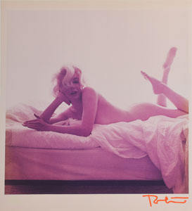 Lot #829 Marilyn Monroe: Bert Stern
