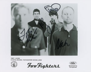 Lot #664  Foo Fighters