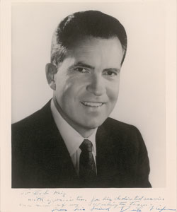 Lot #217 Richard Nixon