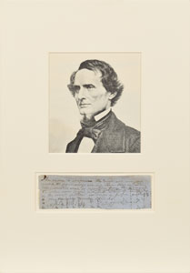 Lot #369 Jefferson Davis - Image 1