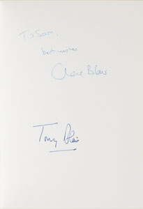 Lot #316 Tony Blair - Image 1