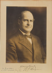 Lot #317 William Jennings Bryan - Image 1